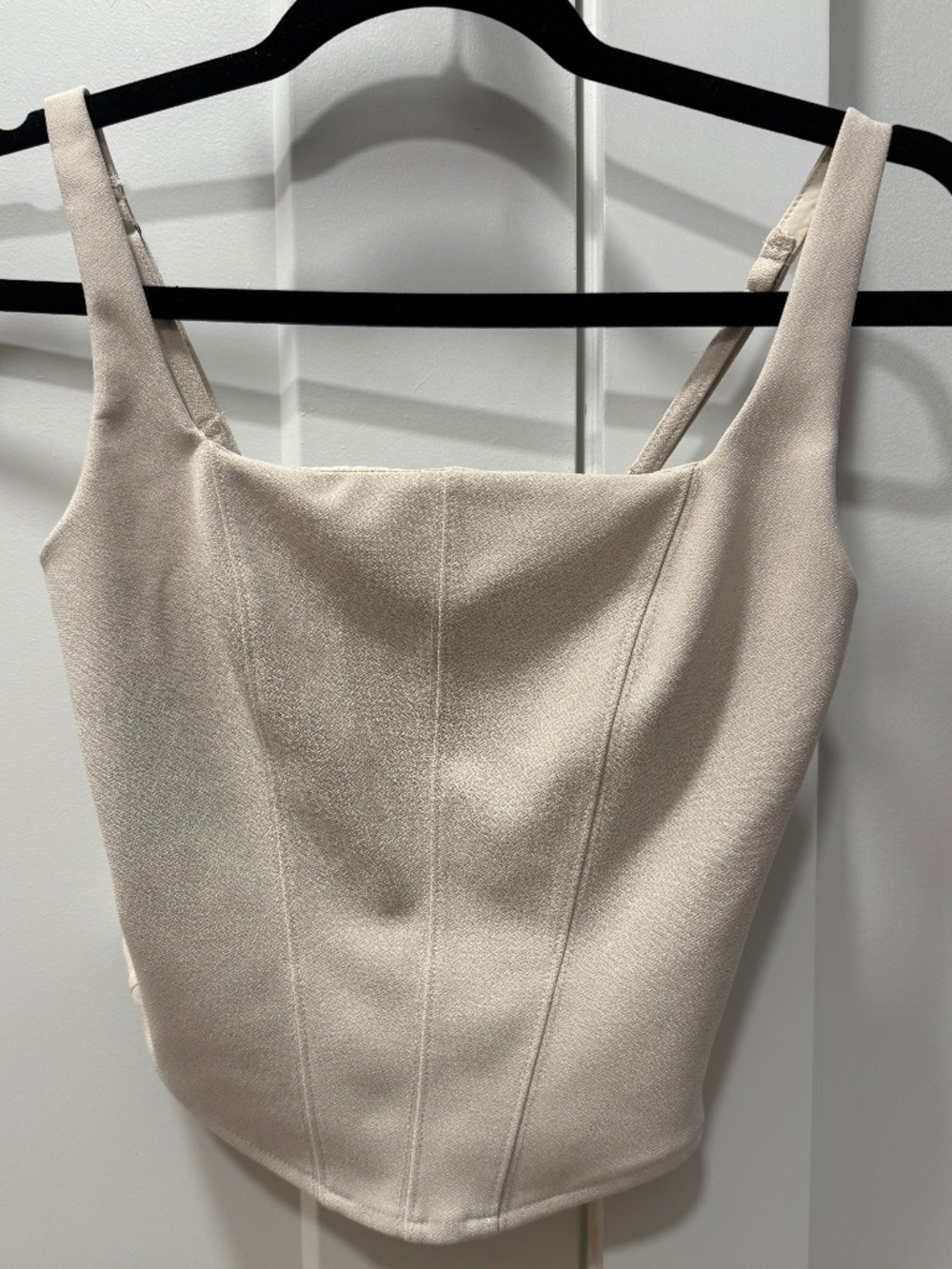 Cream colored Abercrombie tank